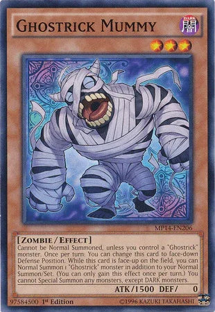 Ghostrick Mummy [MP14-EN206] Common - for just $0.10! 