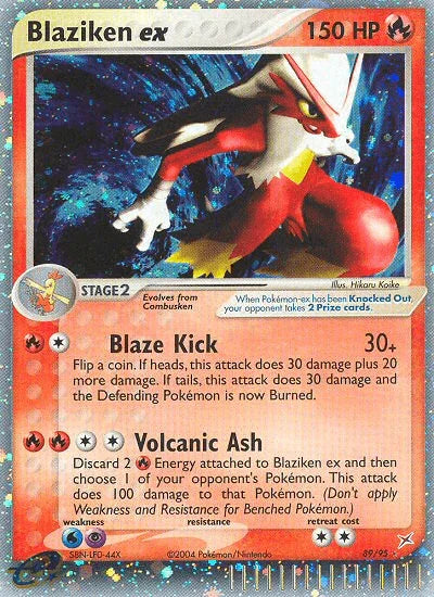 Blaziken ex (89/95) [EX: Team Magma vs Team Aqua] - for just $83.20! 