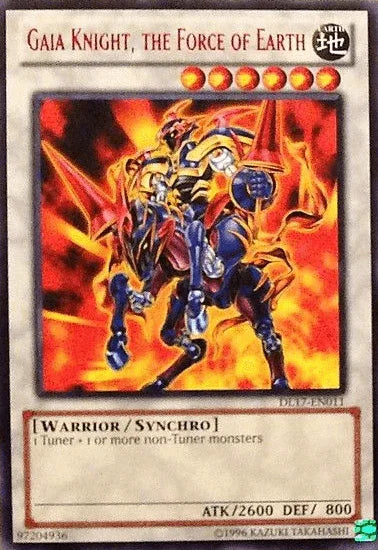 Gaia Knight, the Force of Earth (Red) [DL17-EN011] Rare - for just $3.60! 