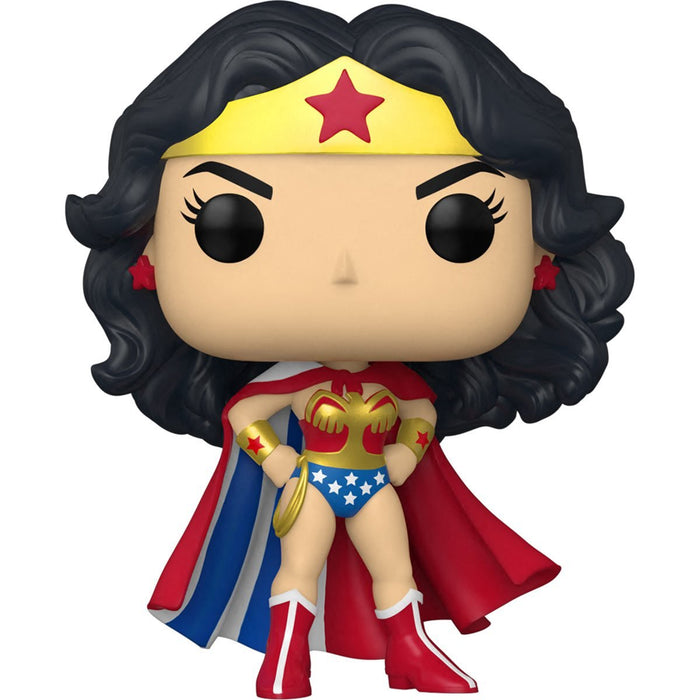 Funko Pop! Wonder Woman 80th Anniversary Classic with Cape - Premium Bobblehead Figures - Just $8.95! Shop now at Retro Gaming of Denver