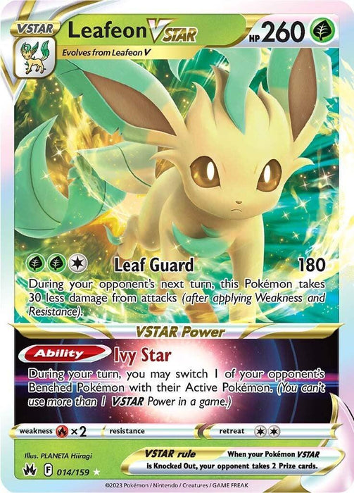 Leafeon VSTAR (014/159) [Sword & Shield: Crown Zenith] - for just $1.40! 