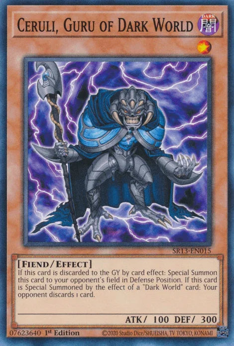 Ceruli, Guru of Dark World [SR13-EN015] Common - for just $0.10! 
