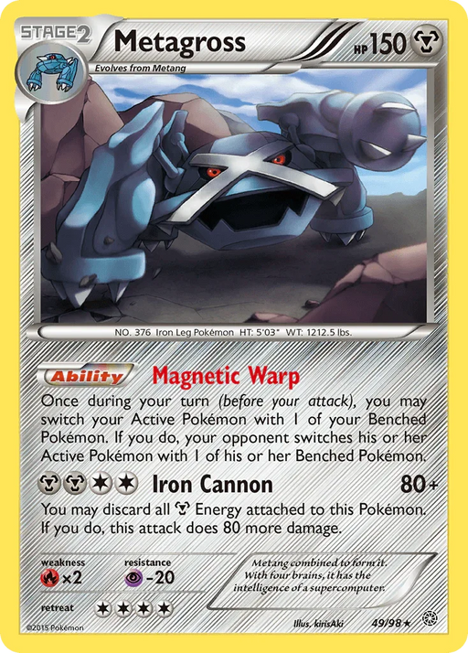 Metagross (49/98) [XY: Ancient Origins] - for just $0.15! 