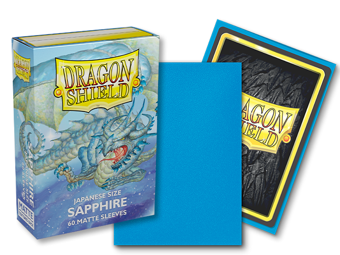 Dragon Shield: Japanese Size 60ct Sleeves - Sapphire (Matte) - Just $0! Shop now at Retro Gaming of Denver