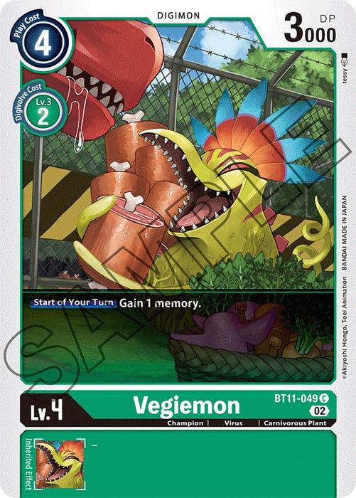 Vegiemon [BT11-049] [Dimensional Phase] - Just $0.09! Shop now at Retro Gaming of Denver