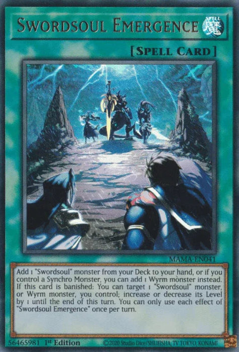 Swordsoul Emergence [MAMA-EN041] Ultra Rare - for just $0.35! 
