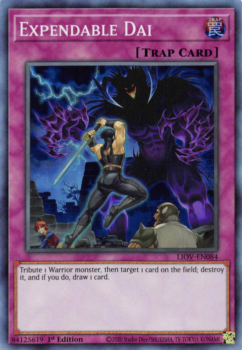 Expendable Dai [LIOV-EN084] Super Rare - for just $0.10! 