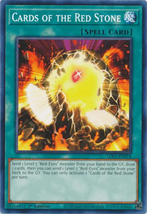 Cards of the Red Stone [LDS1-EN018] Common - for just $0.15! 