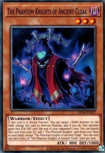 The Phantom Knights of Ancient Cloak [OP14-EN017] Common - for just $0.10! 