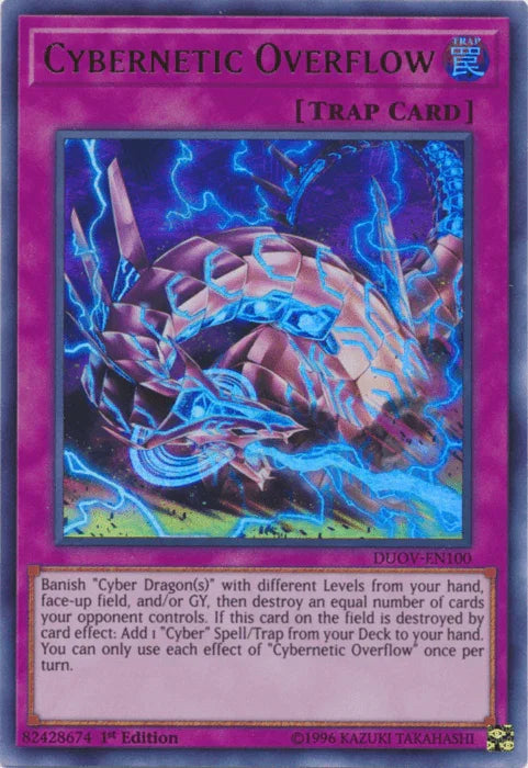 Cybernetic Overflow [DUOV-EN100] Ultra Rare - for just $0.15! 
