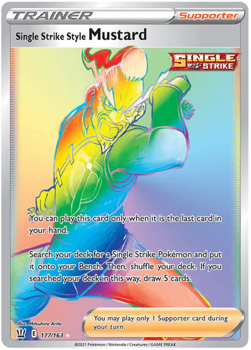 Single Strike Style Mustard (177/163) [Sword & Shield: Battle Styles] - for just $1.85! 