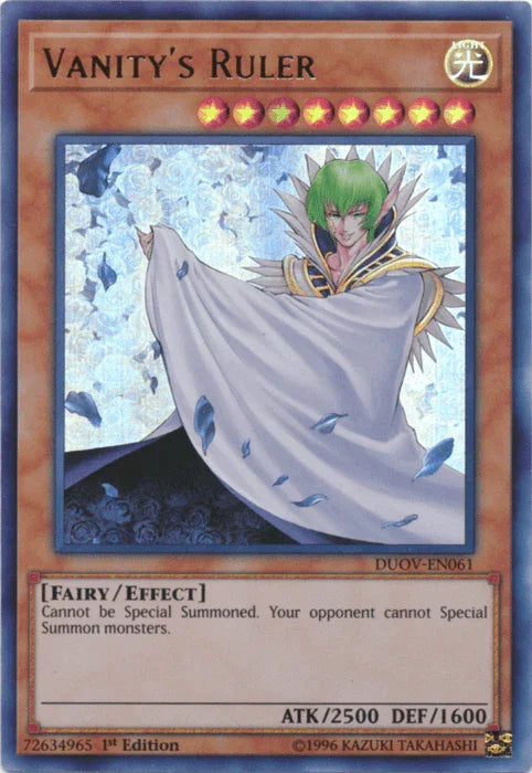 Vanity's Ruler [DUOV-EN061] Ultra Rare - for just $0.40! 