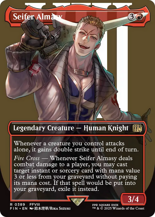 Seifer Almasy (FIN-389) - FINAL FANTASY (Borderless) Foil - for just $0.39! 