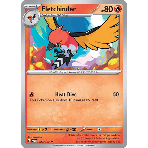 Fletchinder (029/193) [Scarlet & Violet: Paldea Evolved] - Just $0.04! Shop now at Retro Gaming of Denver