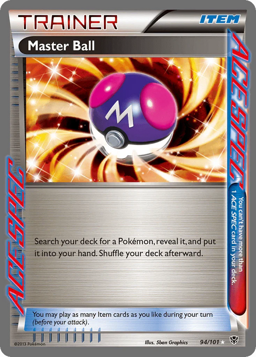 Master Ball (94/101) [Black & White: Plasma Blast] - for just $6.80! 