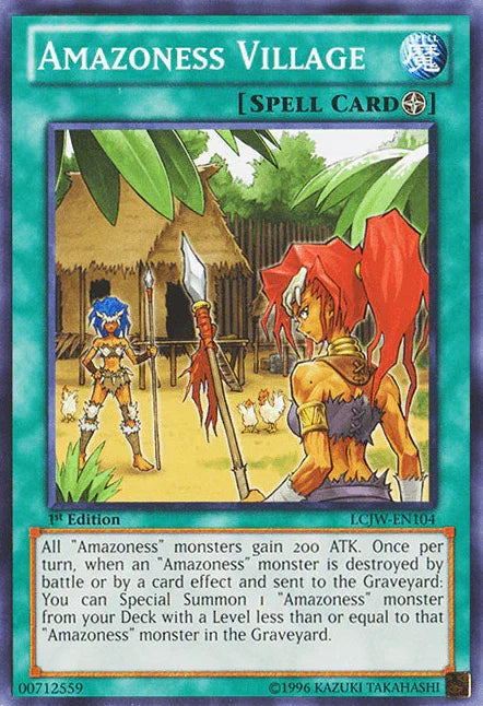Amazoness Village [LCJW-EN104] Common - for just $0.25! 