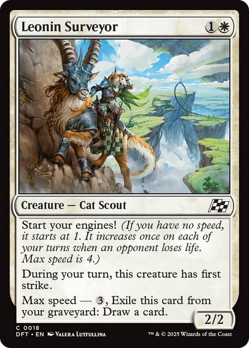 Leonin Surveyor (DFT-018) - Aetherdrift Foil - for just $0.03! 