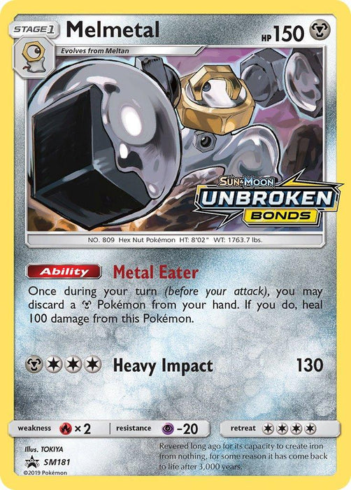 Melmetal (SM181) [Sun & Moon: Black Star Promos] - for just $1.75! 