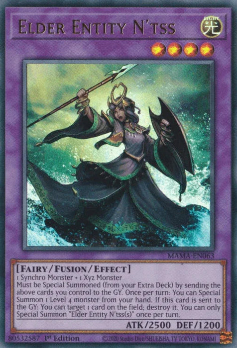 Elder Entity N'tss [MAMA-EN063] Ultra Rare - for just $0.15! 