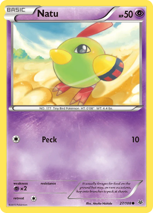 Natu (27/108) [XY: Roaring Skies] - for just $0.10! 