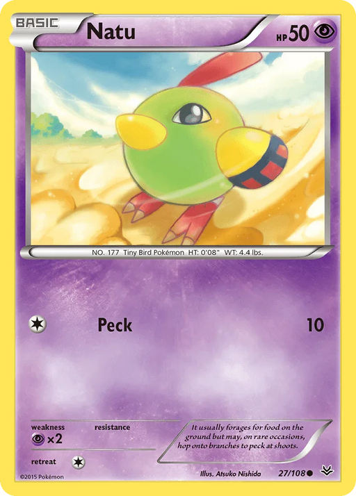 Natu (27/108) [XY: Roaring Skies] - for just $0.10! 