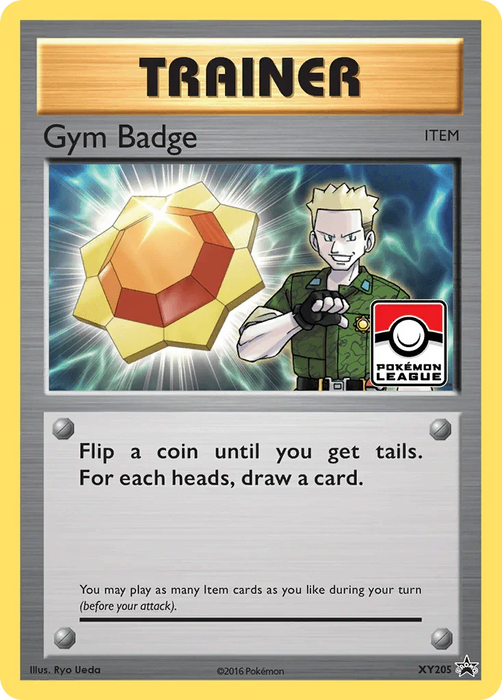 Gym Badge (XY205) (Lt. Surge) [XY: Black Star Promos] - for just $5.55! 