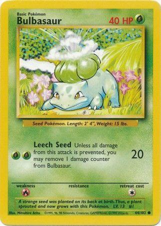Bulbasaur (44/102) [Base Set Unlimited] - for just $1.05! 