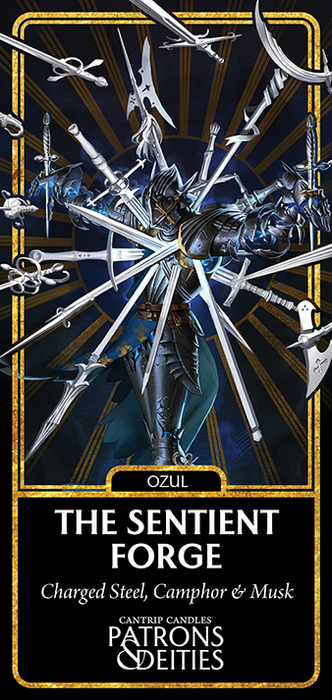Cantrip Candles - Ozul, The Sentient Forge 16 oz. - for just $41.99! 
