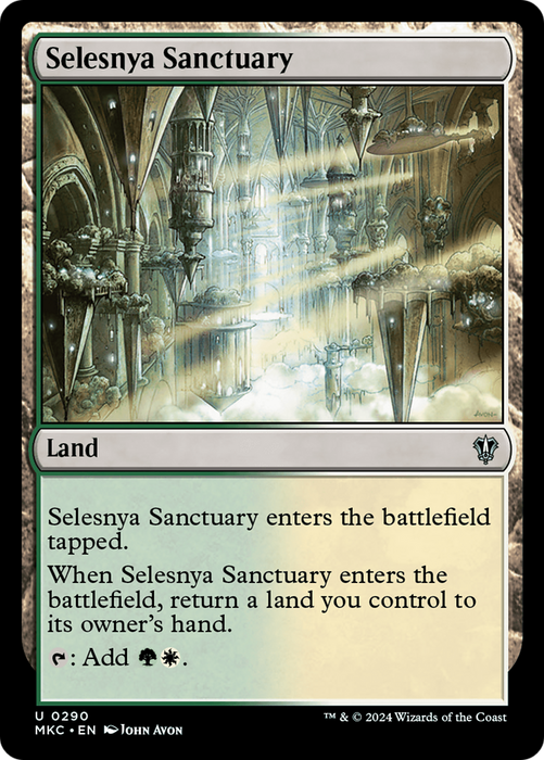 Selesnya Sanctuary (MKC-290) - Murders at Karlov Manor Commander - for just $0.10! 