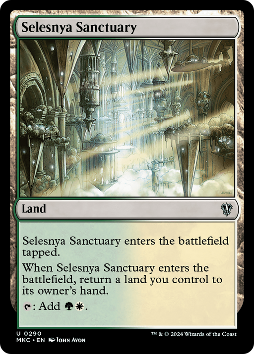 Selesnya Sanctuary (MKC-290) - Murders at Karlov Manor Commander - for just $0.10! 