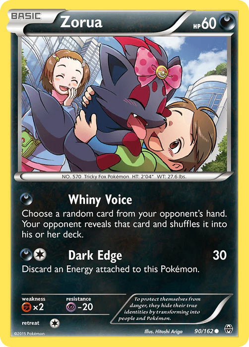 Zorua (90/162) [XY: BREAKthrough] - for just $0.20! 