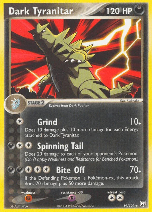 Dark Tyranitar (19/109) [EX: Team Rocket Returns] - for just $29.35! 