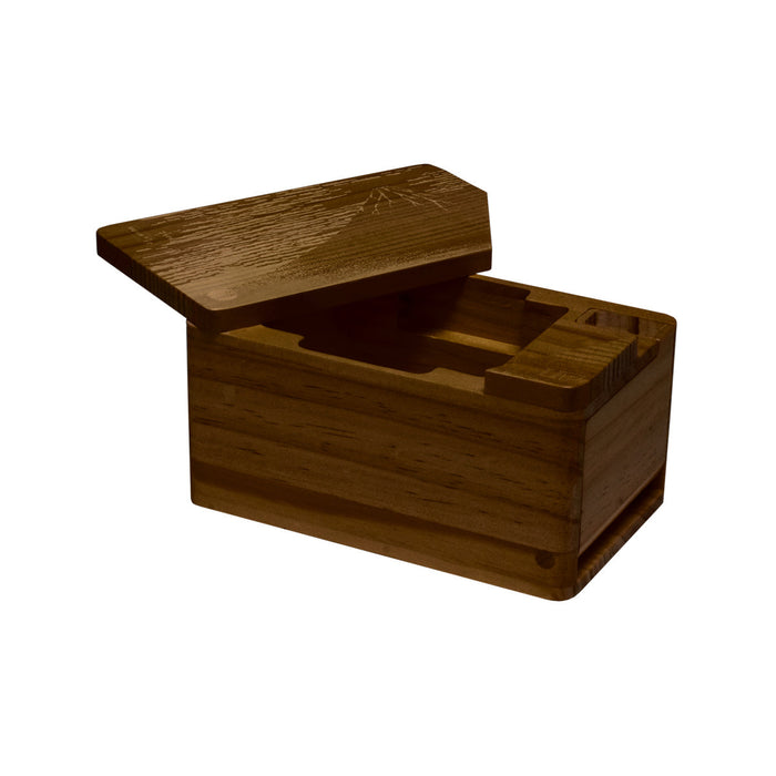 Ultra PRO: Deck Box - Hako Wooden (Red Fuji) - for just $0! 