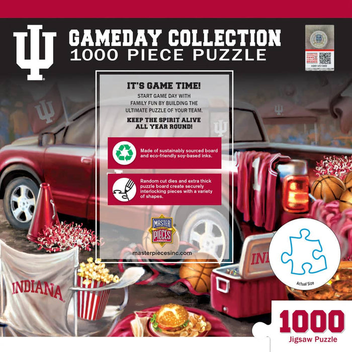 Indiana Hoosiers - Gameday 1000 Piece Jigsaw Puzzle - for just $19.99! 