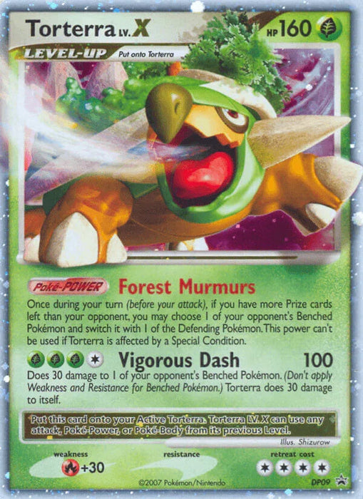 Torterra LV.X (DP09) [Diamond & Pearl: Black Star Promos] - for just $17.30! 