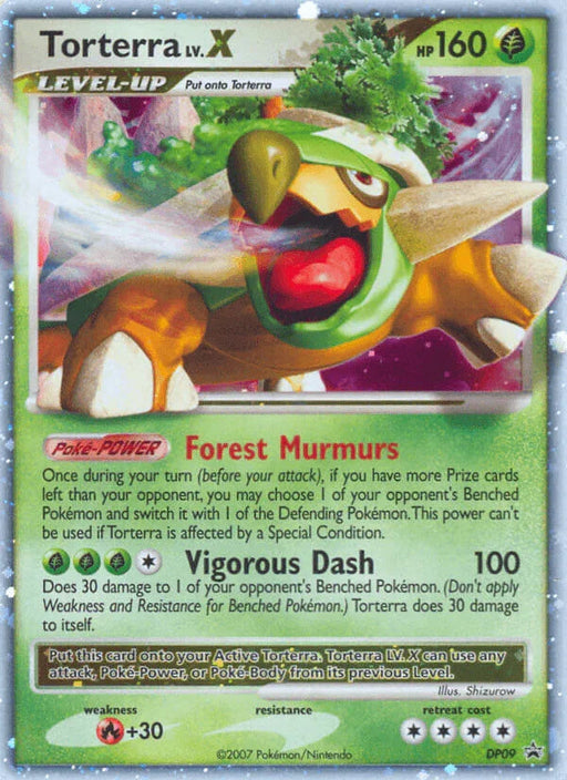 Torterra LV.X (DP09) [Diamond & Pearl: Black Star Promos] - for just $18.45! 
