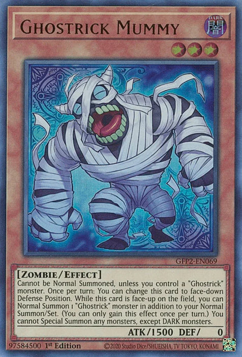 Ghostrick Mummy [GFP2-EN069] Ultra Rare - for just $0.10! 