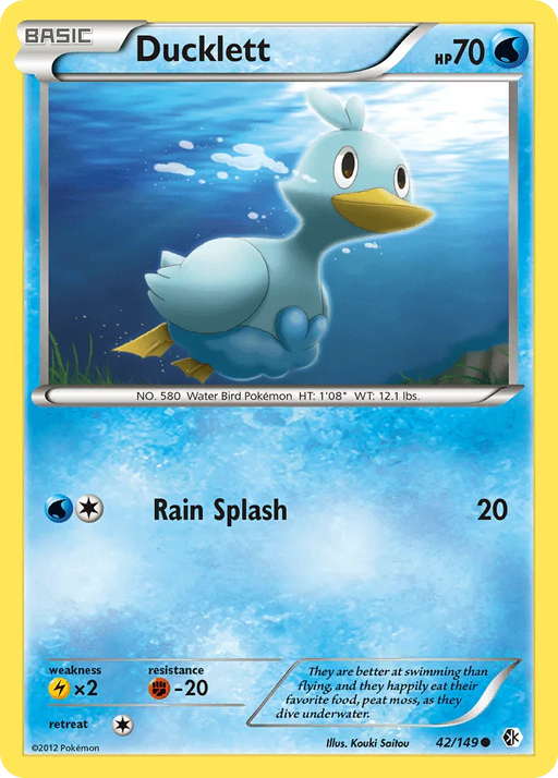 Ducklett (42/149) [Black & White: Boundaries Crossed] - for just $0.20! 