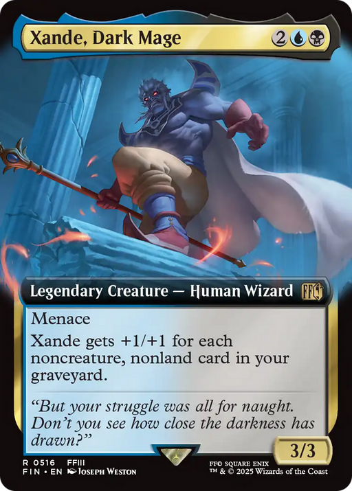Xande, Dark Mage (FIN-516) - FINAL FANTASY: (Extended Art) - for just $0.38! 