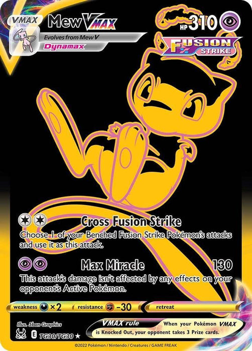 Mew VMAX (TG30/TG30) [Sword & Shield: Lost Origin] - for just $13.15! 