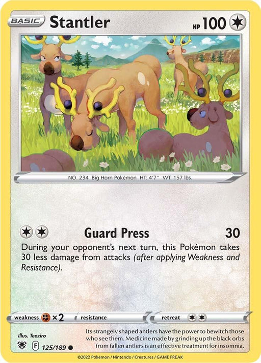 Stantler (125/189) [Sword & Shield: Astral Radiance] - for just $0.10! 