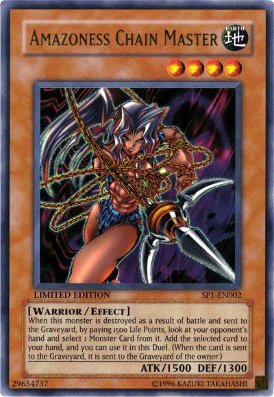 Amazoness Chain Master [SP1-EN002] Ultra Rare - for just $1.50! 