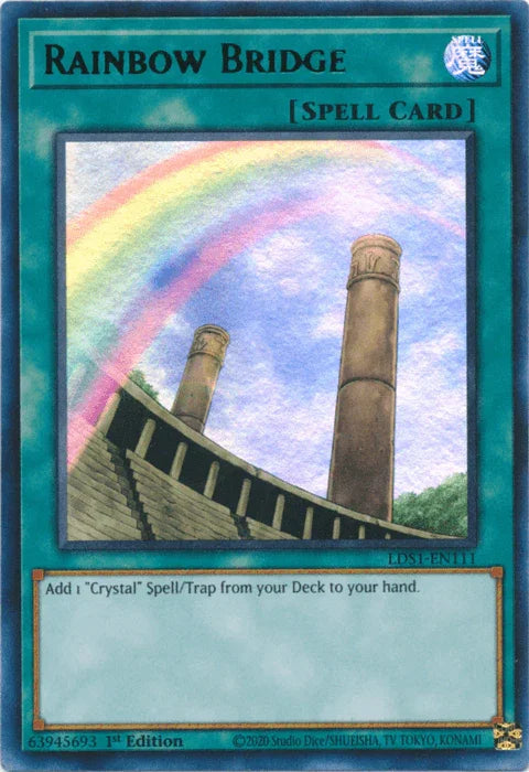 Rainbow Bridge (Green) [LDS1-EN111] Ultra Rare - for just $0.15! 