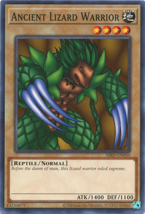 Ancient Lizard Warrior (25th Anniversary) [MRD-EN050] Common - for just $0.10! 