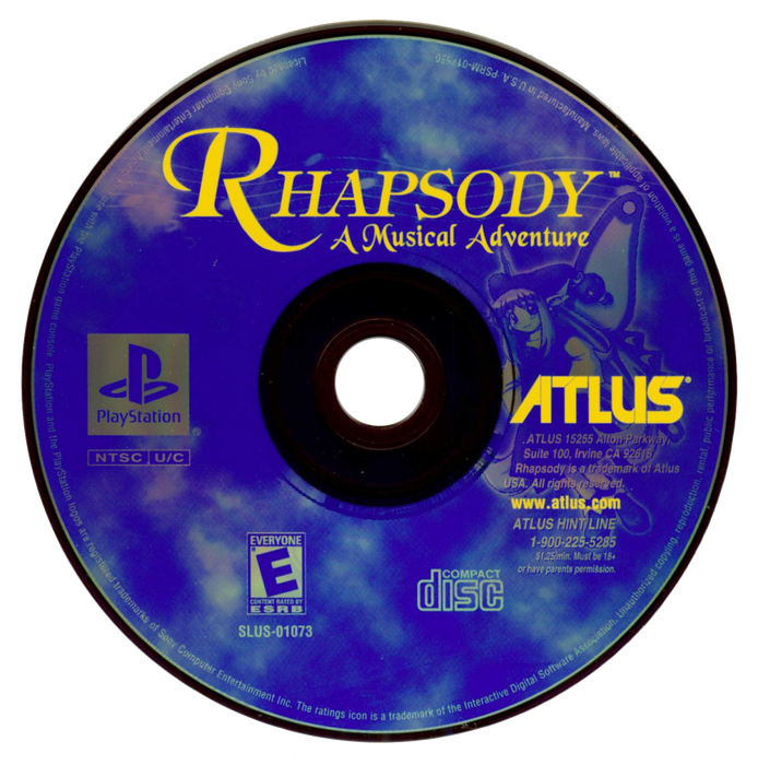 Rhapsody: A Musical Adventure – PlayStation 1 (PS1) - for just $74.99! 