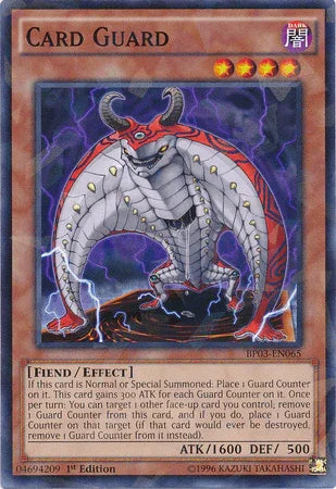 Card Guard [BP03-EN065] Shatterfoil Rare - for just $0.15! 