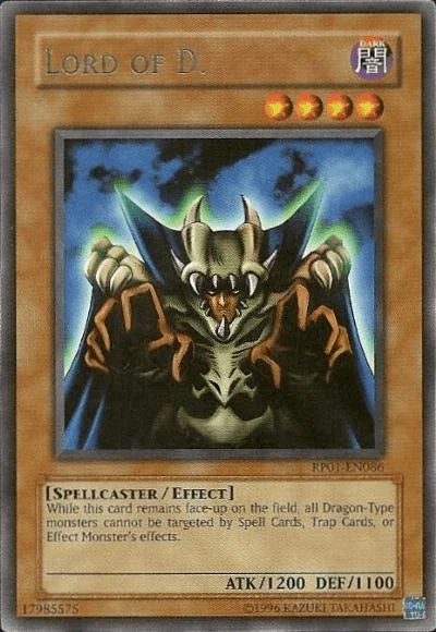Lord of D. [RP01-EN086] Rare - for just $1.05! 