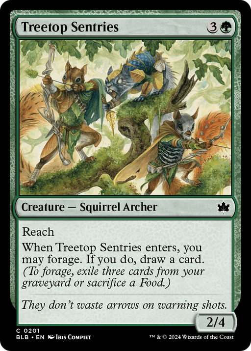 Treetop Sentries (BLB-201) - Bloomburrow - for just $0.07! 