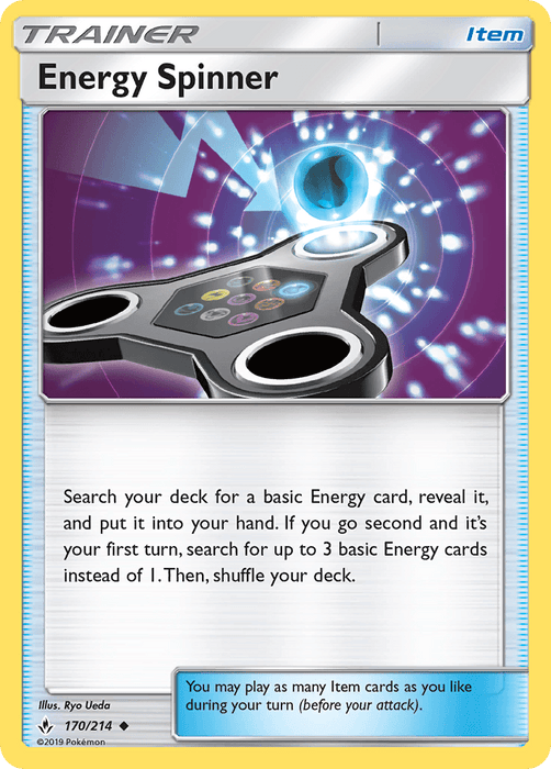 Energy Spinner (170/214) [Sun & Moon: Unbroken Bonds] - for just $0.10! 