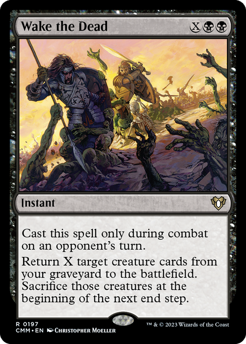 Wake the Dead (CMM-197) - Commander Masters - for just $0.22! 